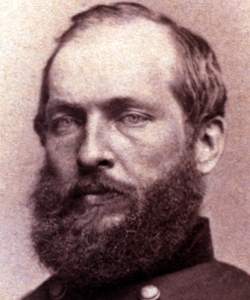 James Abram Garfield, circa 1865, detail