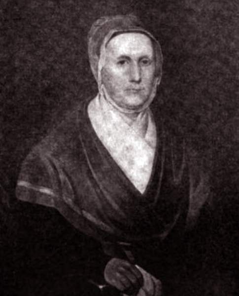 Hannah Wierman Gibbons, oil portrait