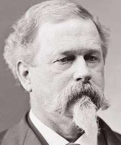 Joseph Roswell Hawley, circa 1880, detail