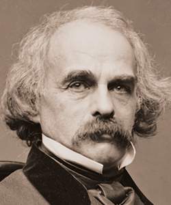 Nathaniel Hawthorne, detail