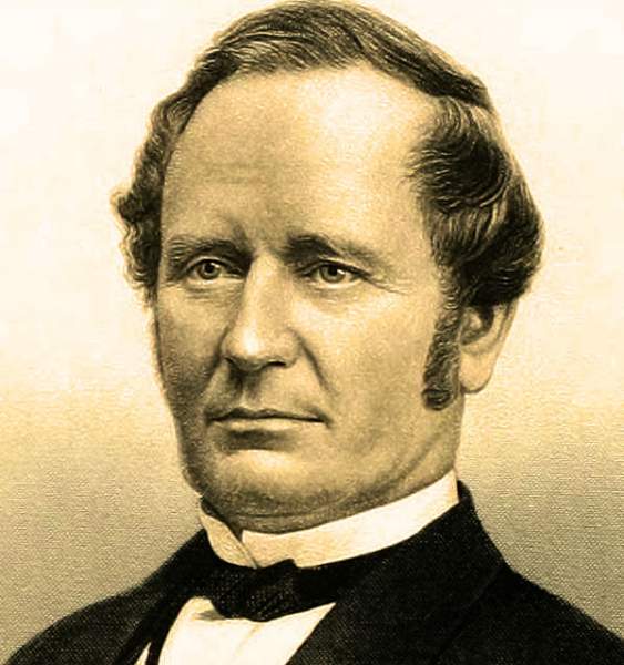 Thomas Andrews Hendricks, engraving
