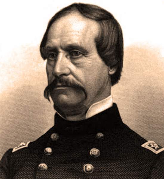 David Hunter, engraved portrait, 1862