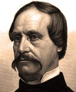 David Hunter, engraved portrait, 1862, detail