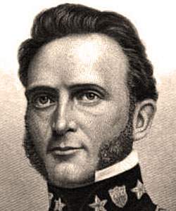Thomas Jonathan Jackson, engraving, 1862, detail