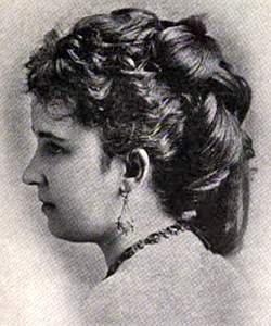 Clara Louis Kellogg, circa 1860, detail