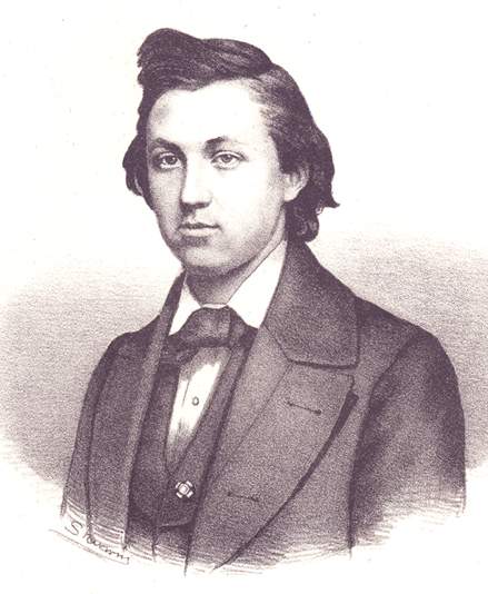 Horatio Collins King, as a student