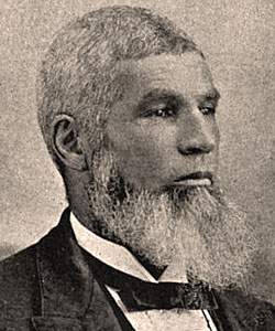 Isaac Lane, photograph, circa 1895, detail