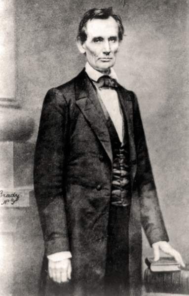 Abraham Lincoln, February 27, 1860, Brady image
