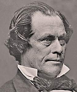 Owen Lovejoy, Brady image, circa 1862, detail