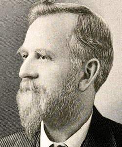 William Miller McAllister, circa 1895, detail