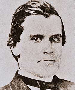 William McKinley, circa 1862, detail