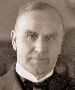 William McKinley, circa 1900, detail