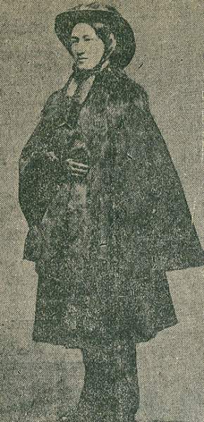 Elizabeth Smith Miller in bloomer costume, 1852