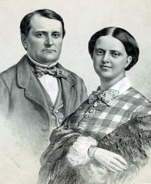 Prince Napoleon and Princess Clotilde