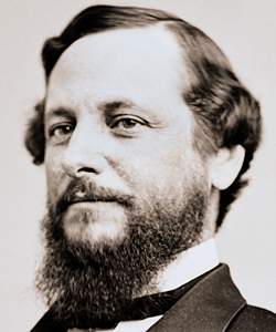 George Hunt Pendleton, circa 1865, detail
