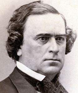Willard Saulsbury, image by Brady, detail