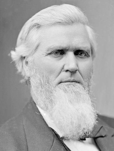 Alvin Saunders, circa 1875