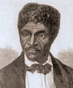 Dred Scott, engraving, detail