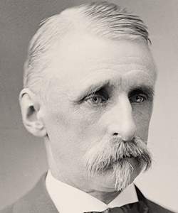 William Joyce Sewell, circa 1885, detail