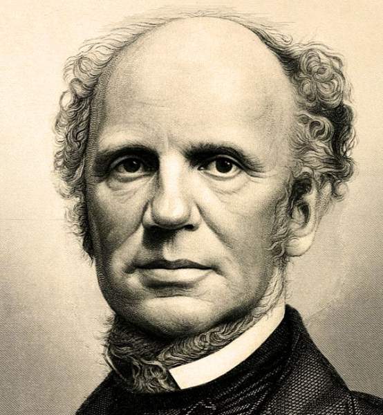 Horatio Seymour, engraving