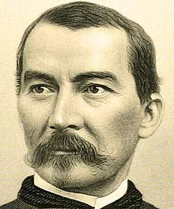 Philip Henry Sheridan, engraving, detail