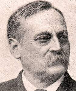 Albert H. Slape, circa 1885, detail