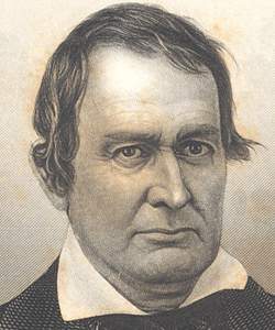 Gerrit Smith, circa 1845, engraving, detail