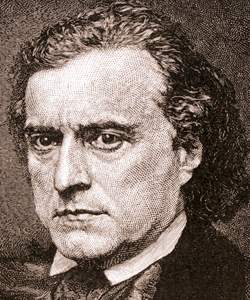 Pierre Soulé, engraving, detail
