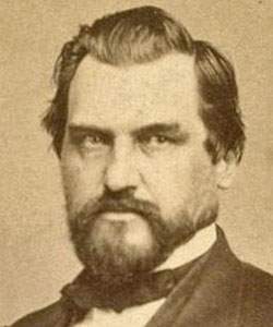 Amasa Leland Stanford, circa 1862, detail
