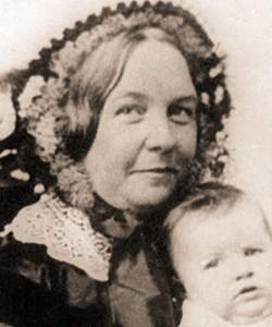 Elizabeth Cady Stanton, circa 1856, detail
