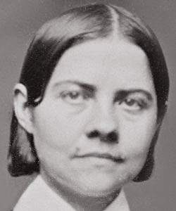Lucy Stone, circa 1845, detail