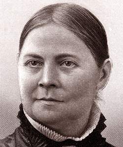 Lucy Stone, engraving, detail