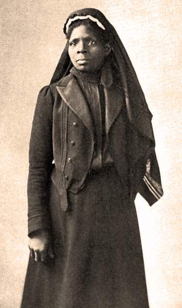 Susie King Taylor, three-quarter length photograph