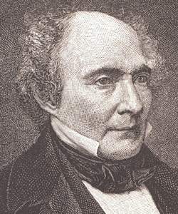 Robert John Walker, engraving, detail