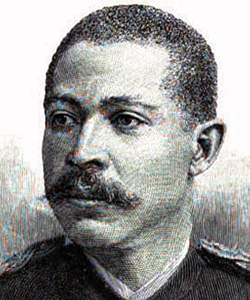 George Washington Williams, engraving, detail