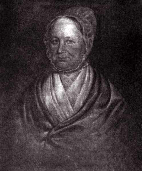 Phebe Wierman Wright, oil portrait