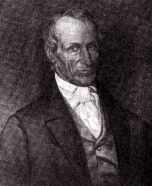 William Wright, oil portrait