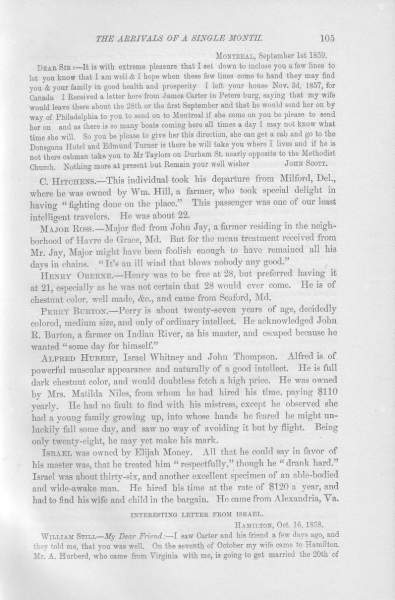 John Scott to William Still, September 1, 1859