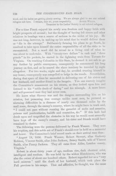 Agnes Willis to William Still, January 28, 1856 (Page 2)
