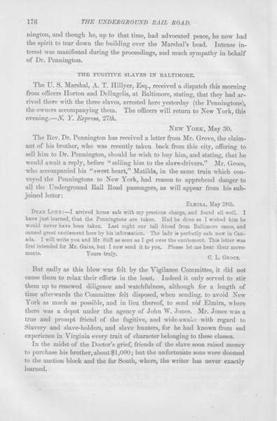 C. L. Groce to Luke, May 28, 1857
