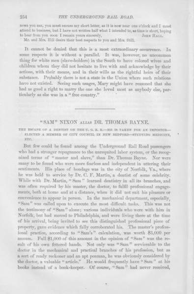 John Hall to William Still, December 23, 1856 (Page 2)