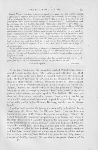 Abigail Goodwin to William Still, March 25, 1855 (Page 2)