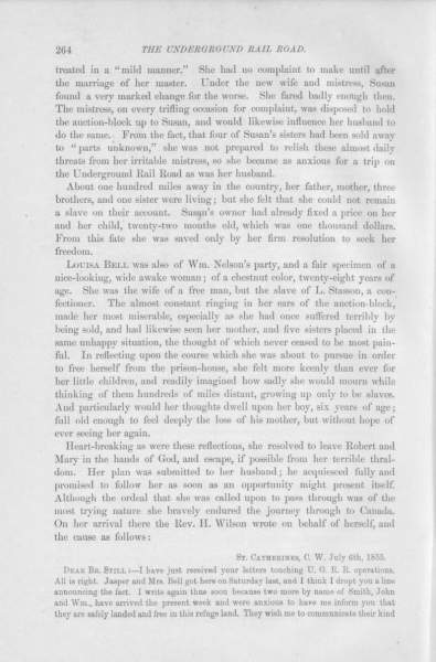 Hiram Wilson to William Still, July 6, 1855 (Page 1)