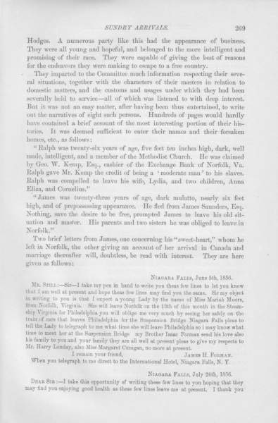 James H. Forman to William Still, July 24, 1856 (Page 1)