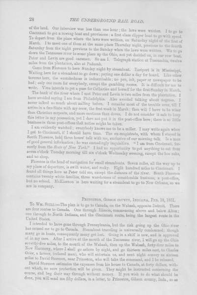 Seth Concklin to William Still, February 3, 1851 (Page 2)