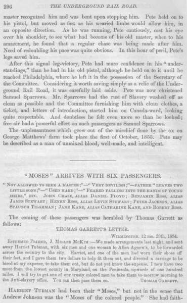 Thomas Garrett to James Miller McKim, December 29, 1854