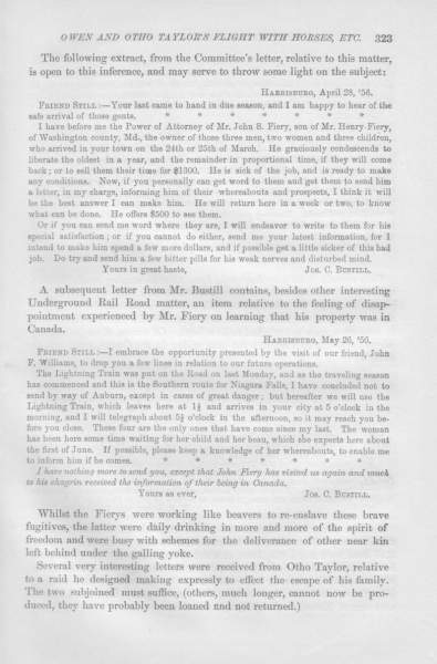 Joseph C. Bustill to William Still, April 28, 1856