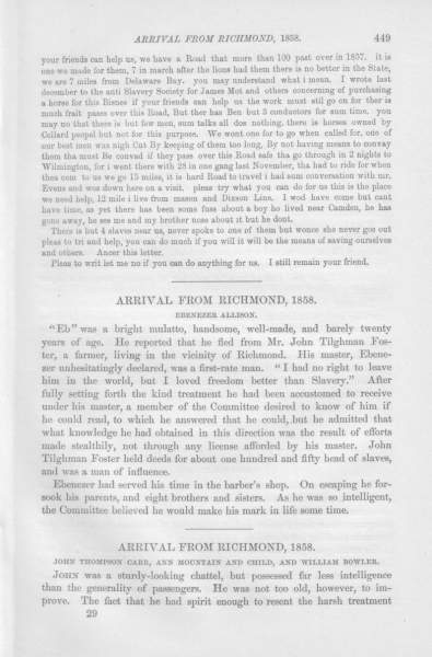 Anonymous to William Still, June 13, 1858 (Page 2)