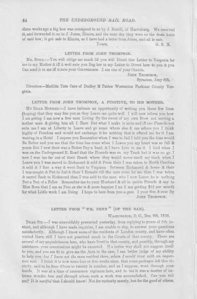 G. S. Nelson to William Still, May 27, 1857 (Page 2)
