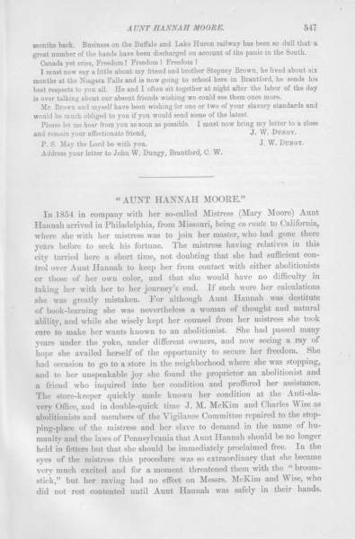 John William Dungy to William Still, January 11, 1861 (Page 2)